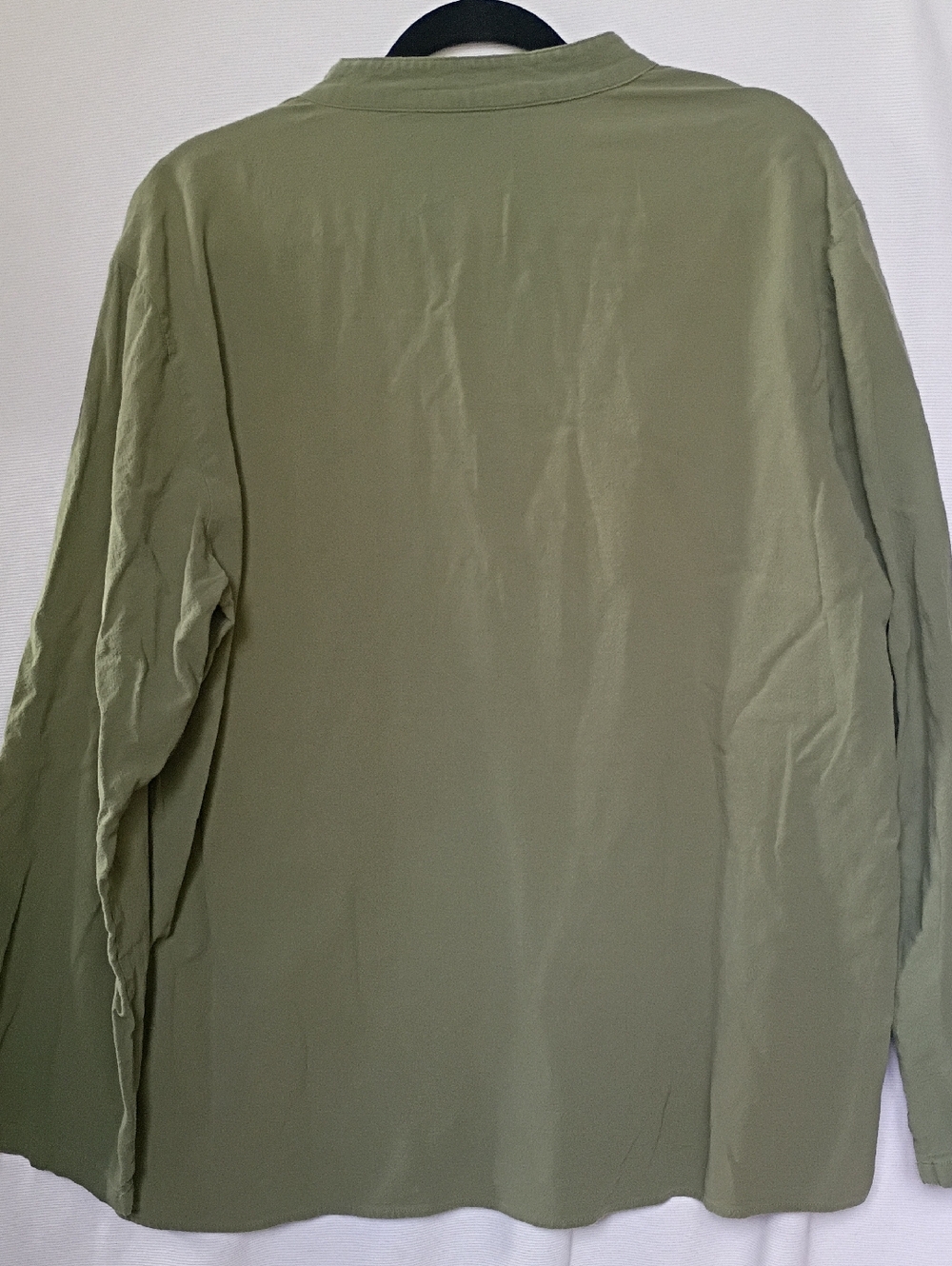 Coofandy Men's Olive Renaissance Top - Picture 3 of 5